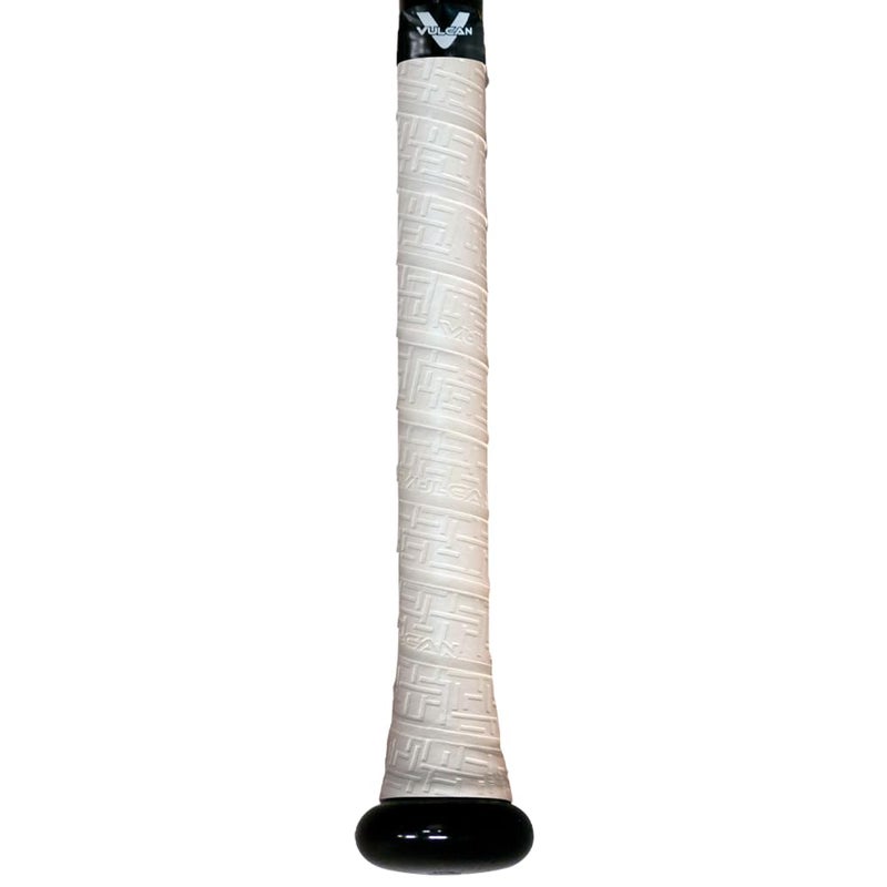 Vulcan | 0.50mm Bat Grip | Baseball/Softball | White - Image 4